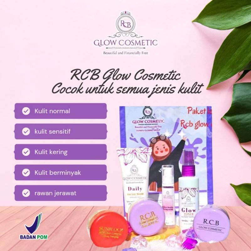 RCB glow paket lengkap