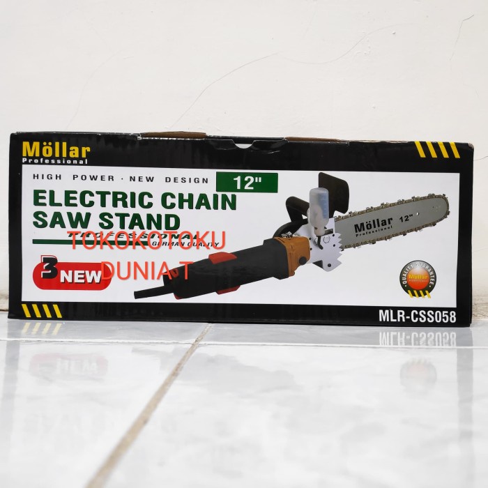 [BAYAR DITEMPAT] Adaptor Chainsaw Gerinda Tangan Potong Kayu Chainsaw Mini Mollar / Perlengkapan Rum