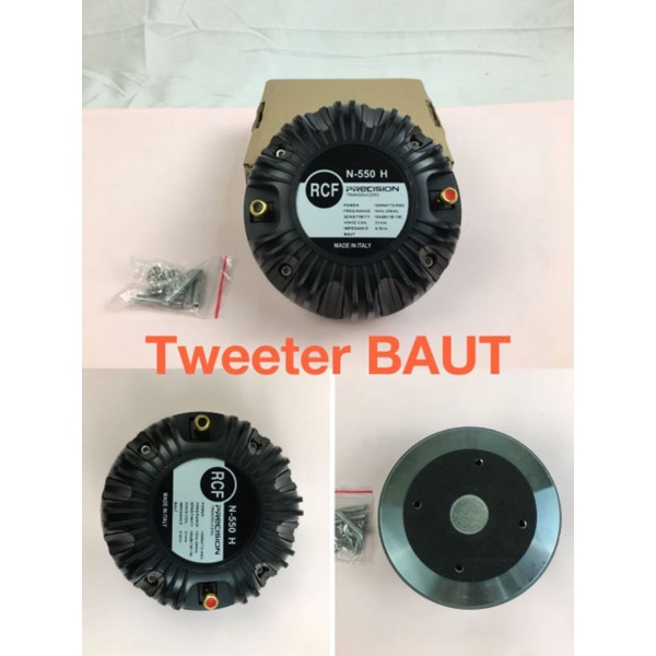 driver tweeter rcf n550 h n550h coil 2inch model baut tweter rcf