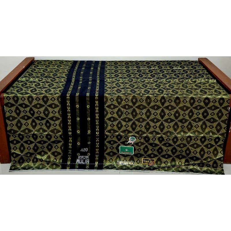 Sarung tenun Sutera Raja Mulia 420 exclusive Full Sutra 100% Original