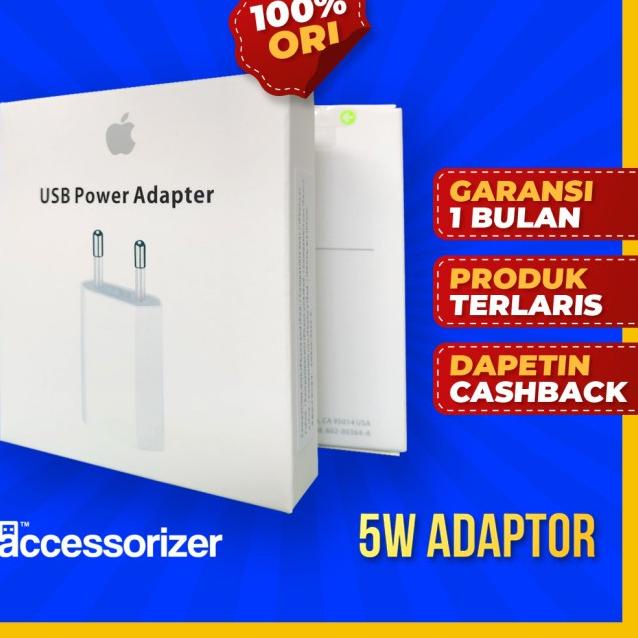 Adaptor kepala charger iPhone 5 5s 6 plus 6s 7 plus original
