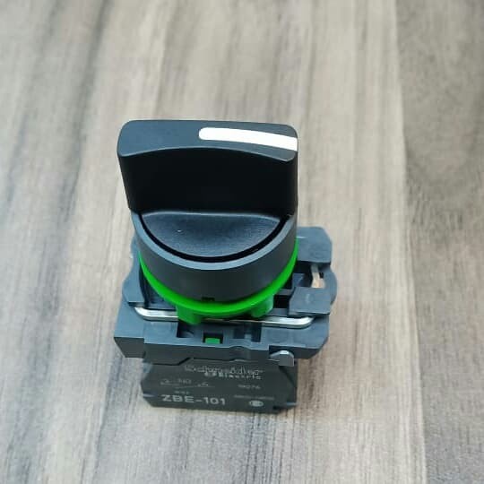 XB5-AD53 Selector Switch Plastic 3Posisi Spring Return 2NO