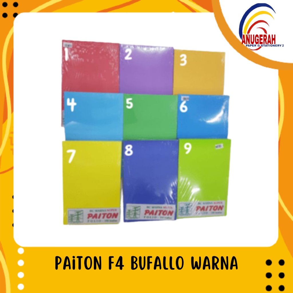 

Kertas Buffalo F4 PAITON (PAK)