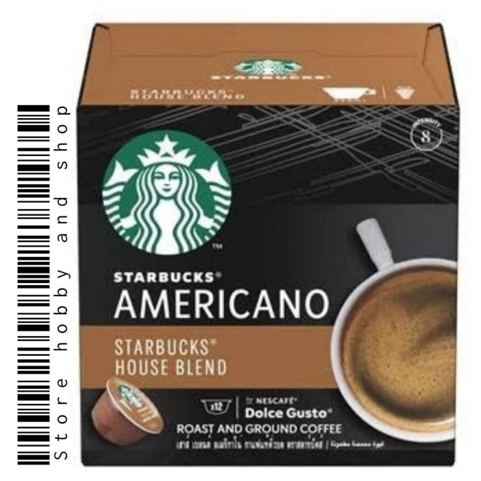 

NESCAFE DOLCE GUSTO NDG STARBUCK COFFE CAPSULE ( AMERICANO )