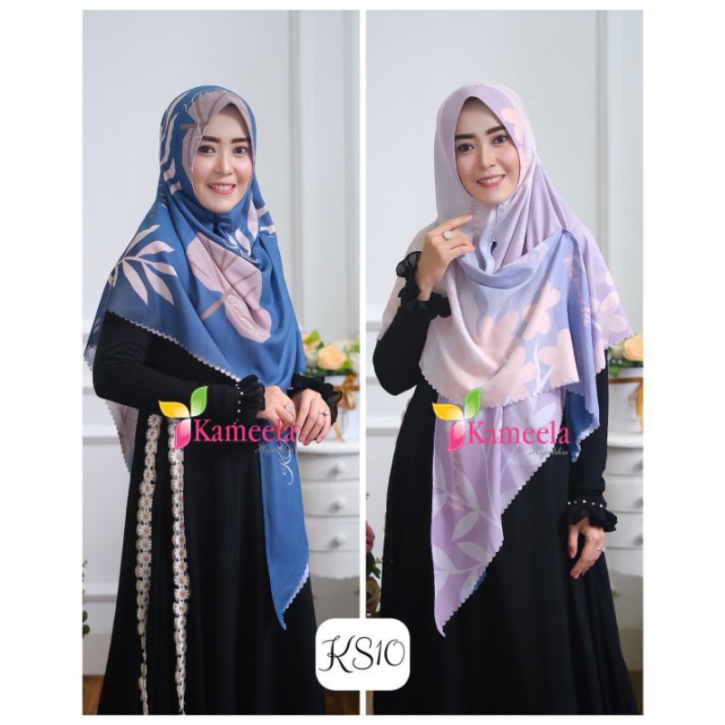 khimar scarf bolbal Kameela Hijabku