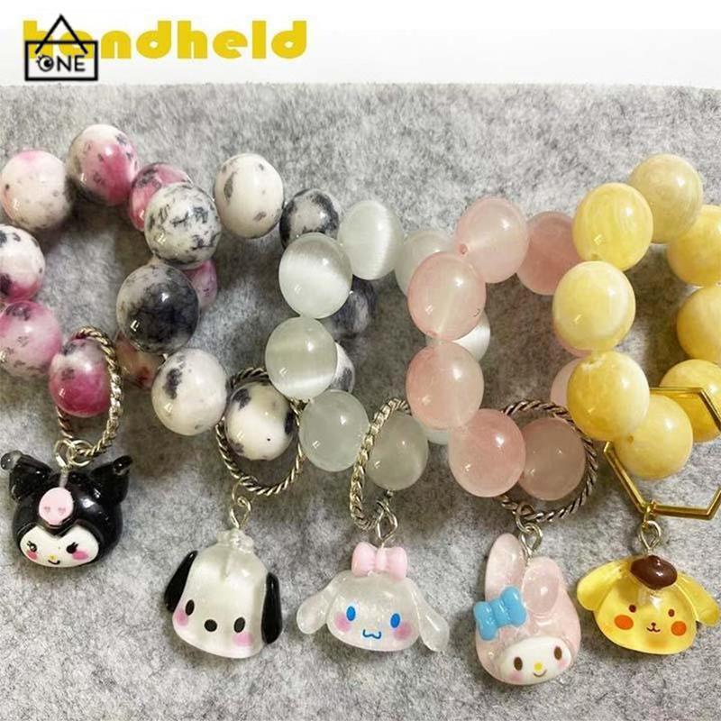 COD❤️Gelang Sanrio Manik-manik Kartun Lucu Korea Gaya Akseoris Fashion-A.one