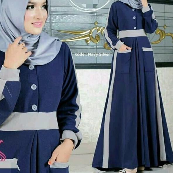 Gamis Tunik Fashion muslim dress hasna muslim