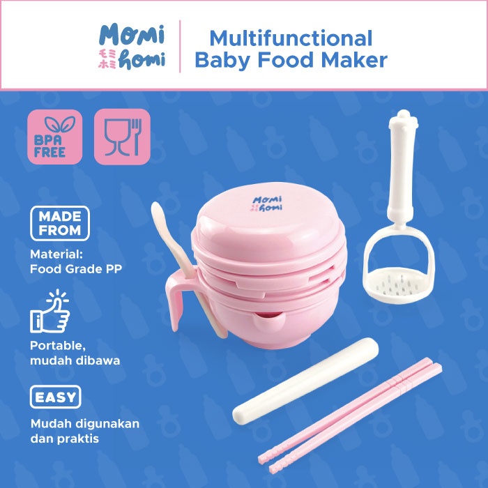 Jual MOMI HOMI Baby Food Maker 01 Grinding Bowl Alat Pembuat Makanan