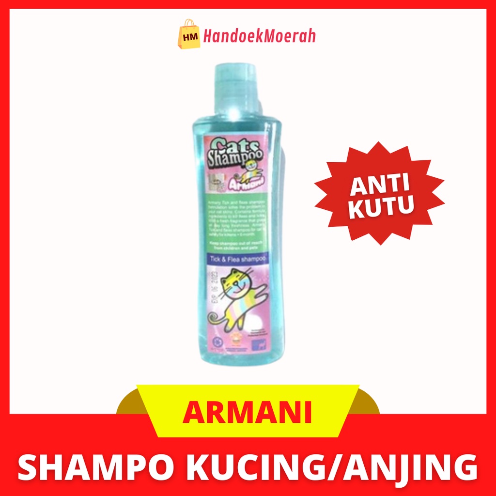 Raid All - Armani Flea &amp; Tick / Shampo Anti Kutu Kucing Murah