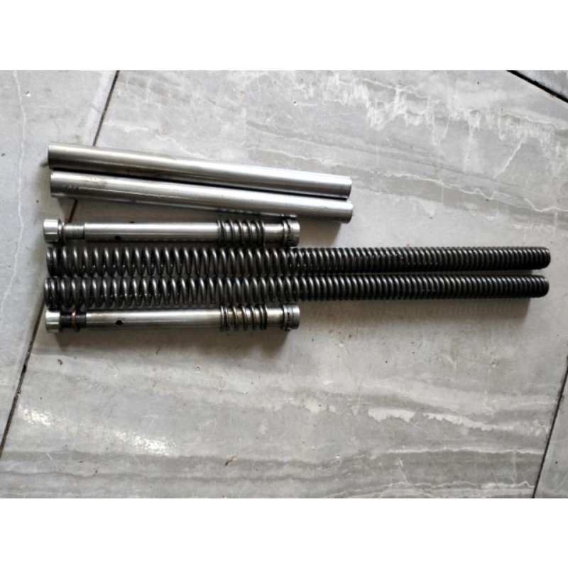 isian sulingan per shock depan satria fu