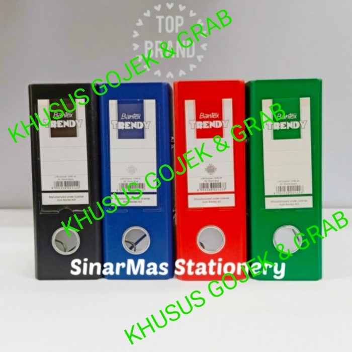 

Box File Okner Bantex A5 - Okner Kwitansi (1 Box 12 Pcs )Khusus Link Gojek/Grab
