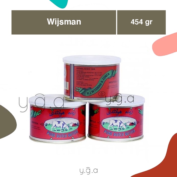 

Wijsman Butter 454gr / Wisman 454gr