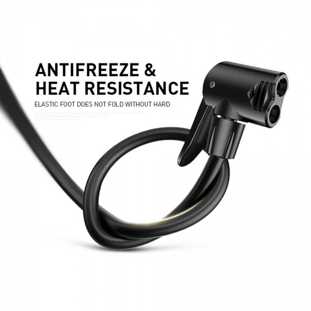 Pompa Angin Sepeda Portable Pump 160 Psi with Gauge - XT402