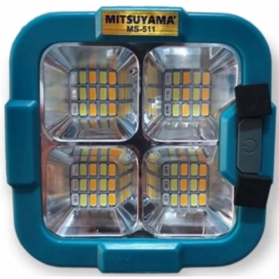 Lampu Emergency Tenaga Surya 20w - Mitsuyama MS 511