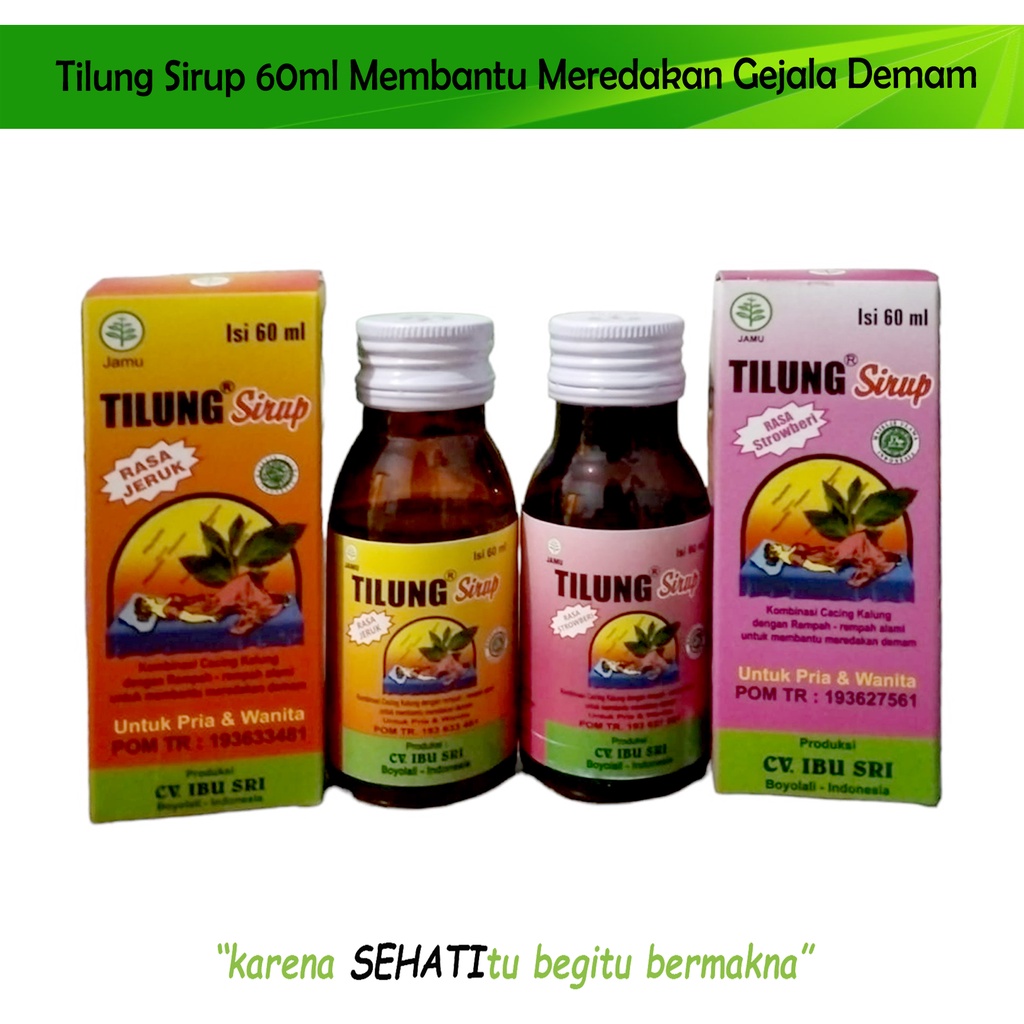 TILUNG 500MG OBAT TIFUS TIPES THYPUS KAPSUL EKSTRAK CACING