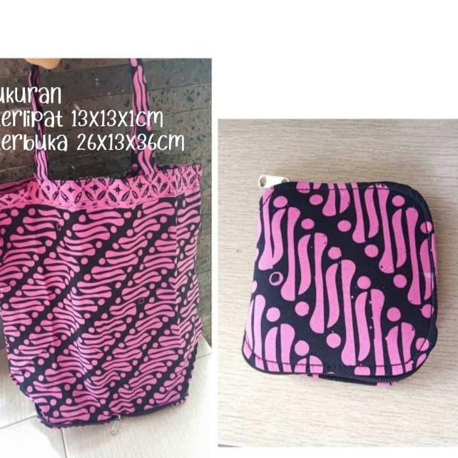 Tas Belanja Batik Lipat