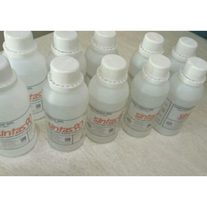 Asam Formiat / Asam semut / pengental karet sintas 90 250ml.