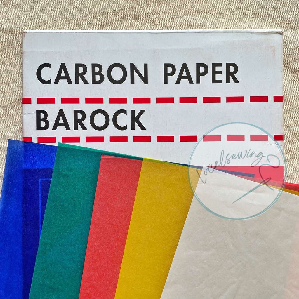 

[3/5 pcs] Barock Kertas Karbon Jahit / Kertas Karbon Barock / Kertas Carbon Barock / Barock Carbon Paper