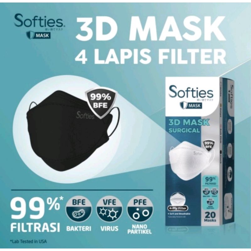 Masker Softies 3D Mask