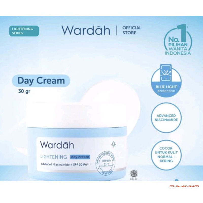 Wardah lightening series day cream