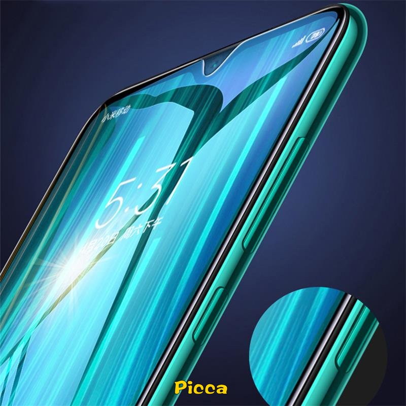 Pelindung Layar Tempered Glass 2 In 1 Untuk Xiaomi Redmi 10 9A 10C 9T 9 9c 8 8a Pro Redmi Note 10 11 Pro Plus 9 9s 10S 9pro 8 9 Note7 Poco M4 M3 Pro X3 Nfc Pelindung Lutut