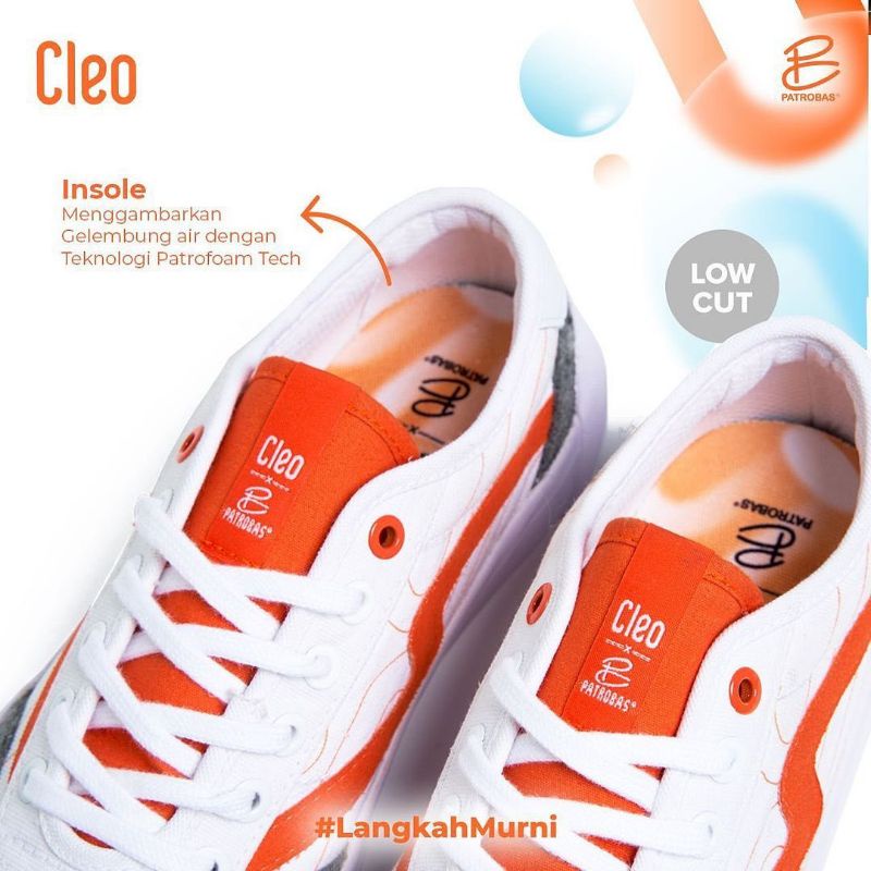 Patrobas x Cleo || Edisi White Low