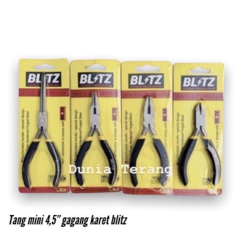 Tang lancip 4,5” Blitz long nose pliers