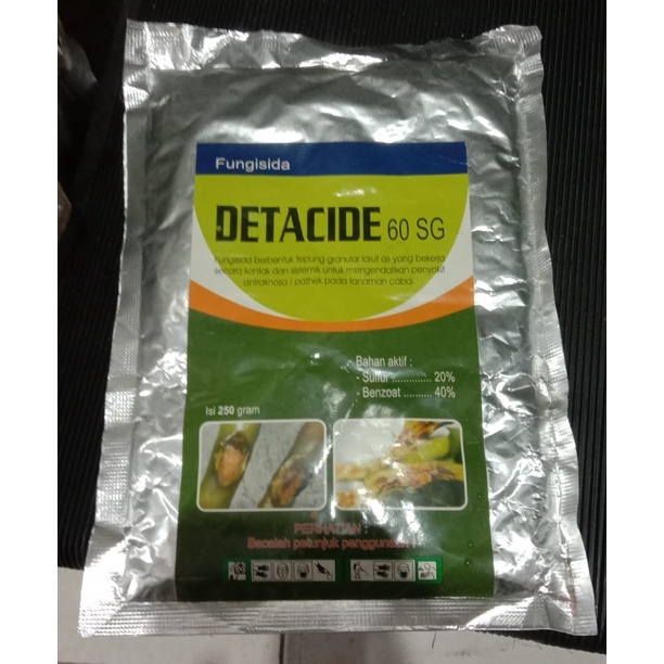 FUNGISIDA DETACIDE 60 SG - 250 GRAM