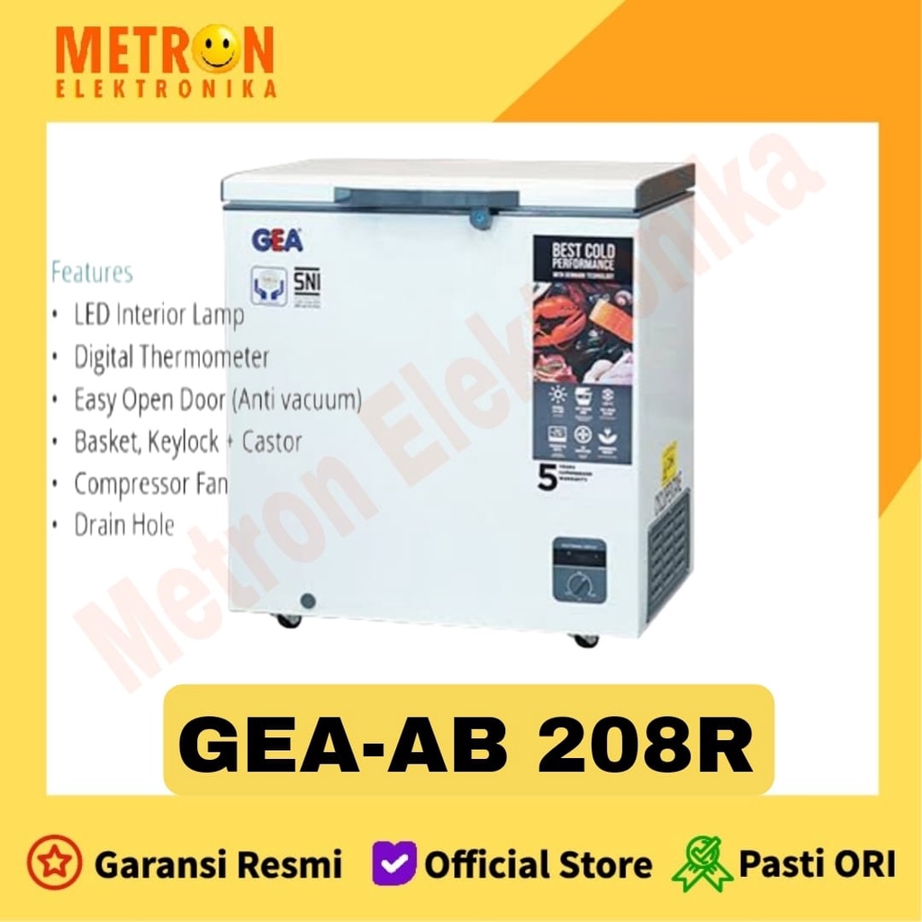 GEA AB 208 R /AB 226 R 220 LTR CHEST FREEZER / FREEZER BOX / AB226R