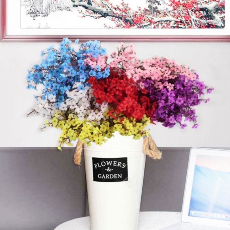 Gypsophyla Cherry Blossoms AF71 Sakura Artificial Hiasan Mahar Seserahan Hantaran Hampers