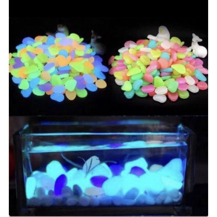 BATU GLOW IN THE DARK GLOW STONE BATU HIASAN AQUARIUM IKAN KURA FISH TURTLE GLOW IN THE DARK