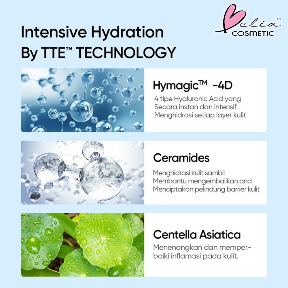 ❤ BELIA ❤ SKINTIFIC 02 Hyaluronic Acid 4D Series | Essence Toner | Hydrating Serum | 20 ml 100 ml | Perawatan Wajah | BPOM
