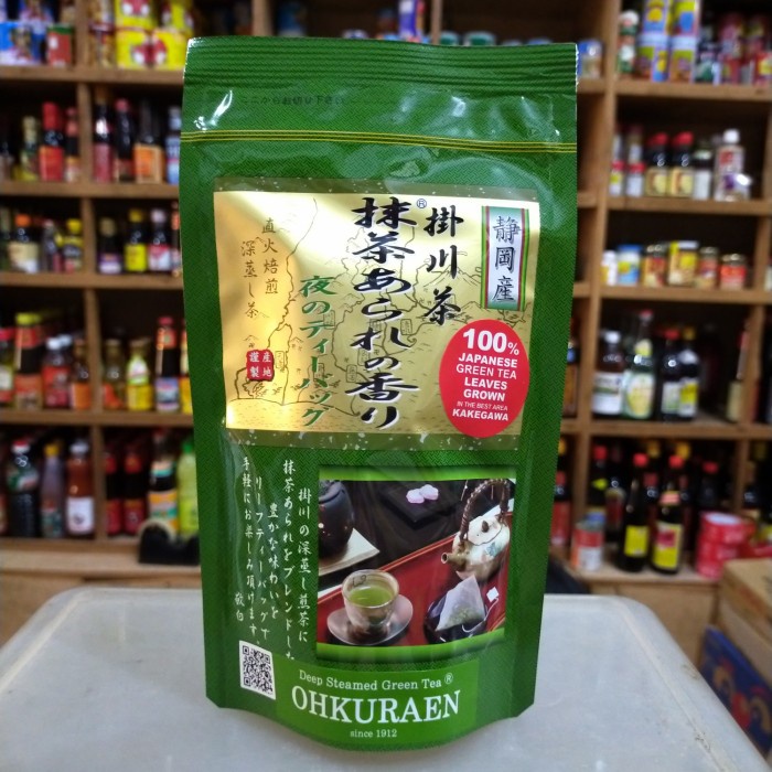 

OHKURAEN MATCHA ARARE GENMAICHA EVENING TEABAG 20*2.5GR