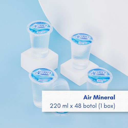 

Air Mineral Agro 220 ml x 48 cup (1 box)