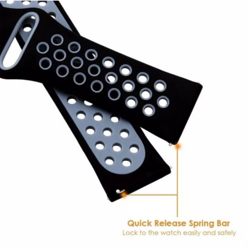 Tali Jam Strap Vyatta Fitme Champ / Fitme Soul Gen 1 / Fitme Spectre Gen 1 - Nike Rubber Silikon Sporty