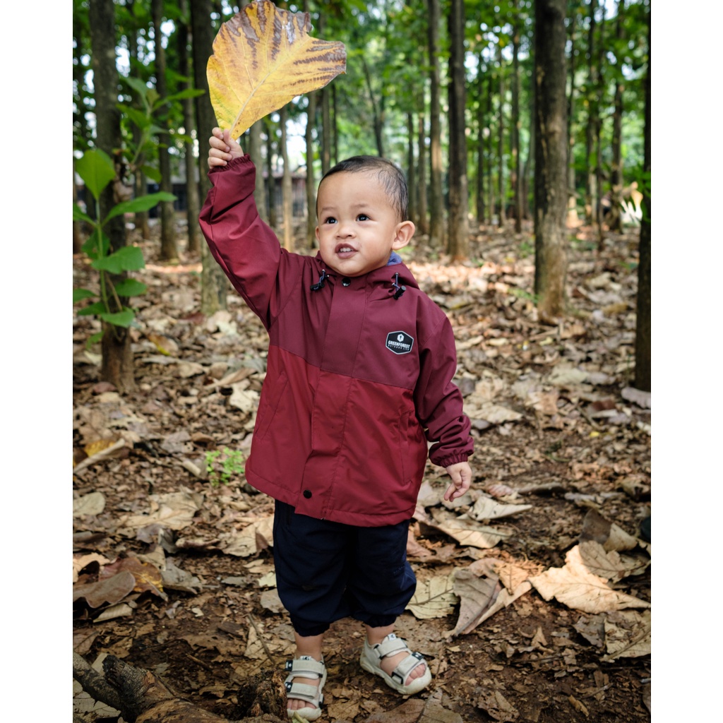 Greenforest Twilight Jaket Gunung Anak Waterproof Original 2 - 10 tahun