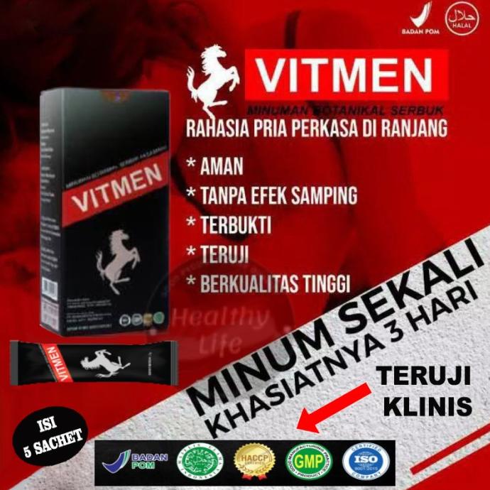 Vitmen Herbal Kesehatan BPOM Asli Minuman Serbuk Vitman Surabaya Ori