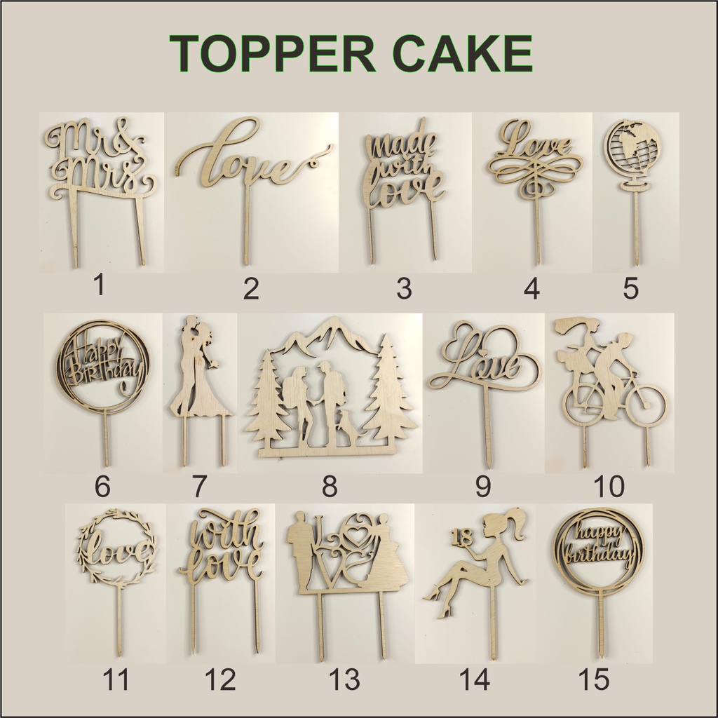 Topper Cake 15 cm