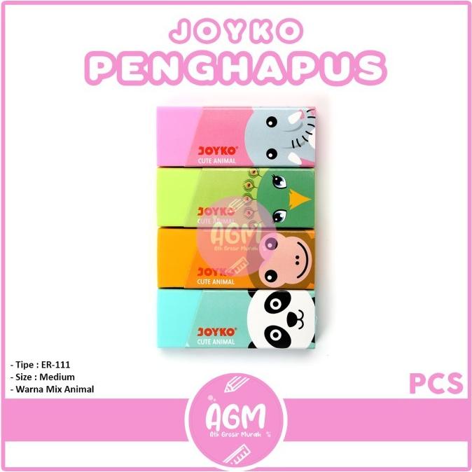 

TERMURAH JOYKO - Penghapusan Pensil ER-116 Cute Animal - Box /ALAT TULIS AESTHETIC/ALAT TULIS SEKOLAH/ALAT TULIS SET/ALAT TULIS LENGKAP/ALAT TULIS ANAK/ALAT TULIS LUCU