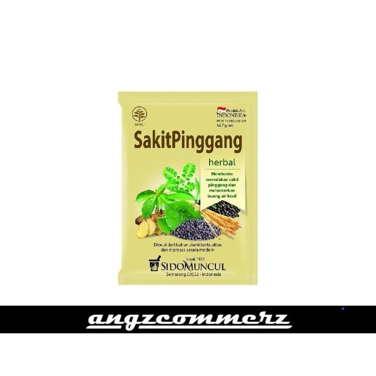 

SIDOMUNCUL Sakit Pinggang Kemasan 1 pcs