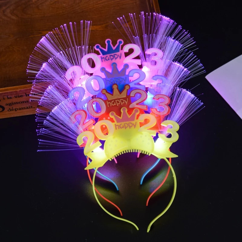 2023 Bando Anak Dengan Lampu LED Untuk Pesta Natal / Tahun Baru