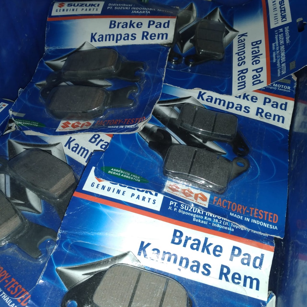 DISPAD / KAMPAS REM DEPAN NEX 2 SUZUKI 100% Original SGP