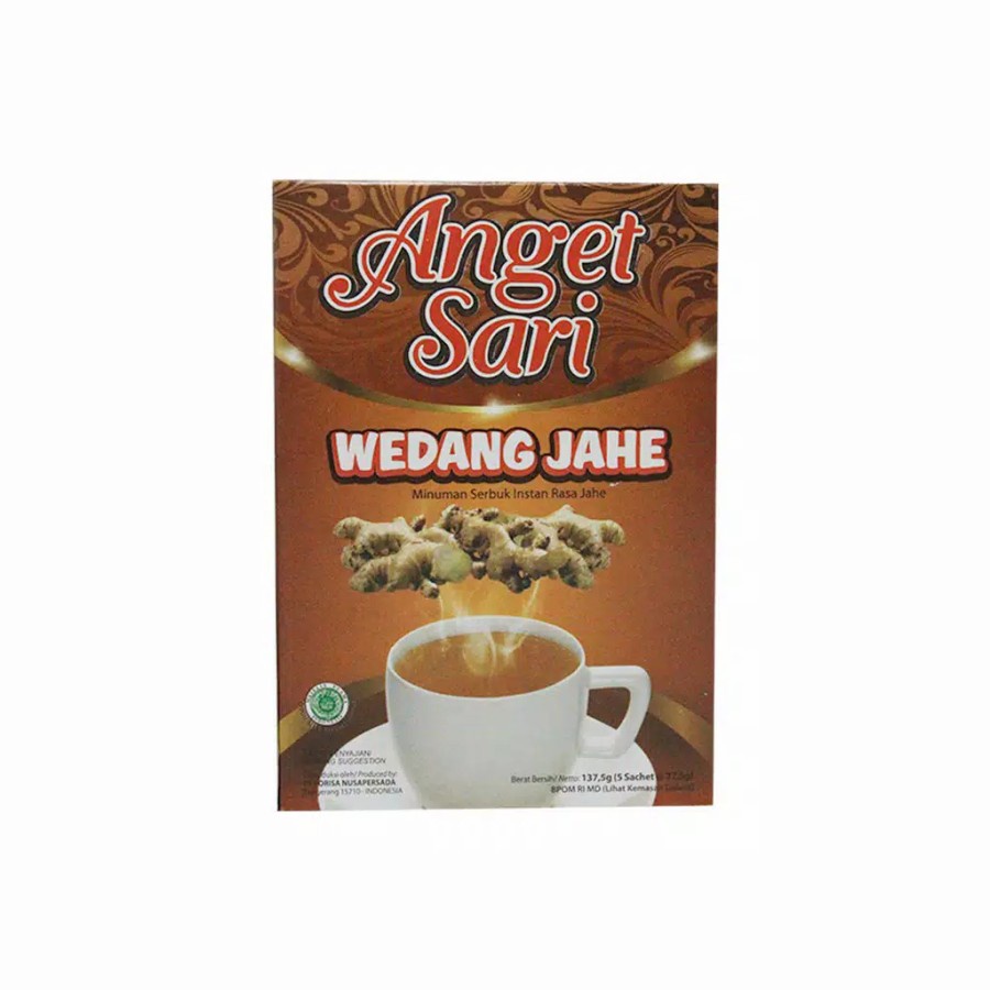 

Anget sari wedang jahe 28gram isi 10 sachet