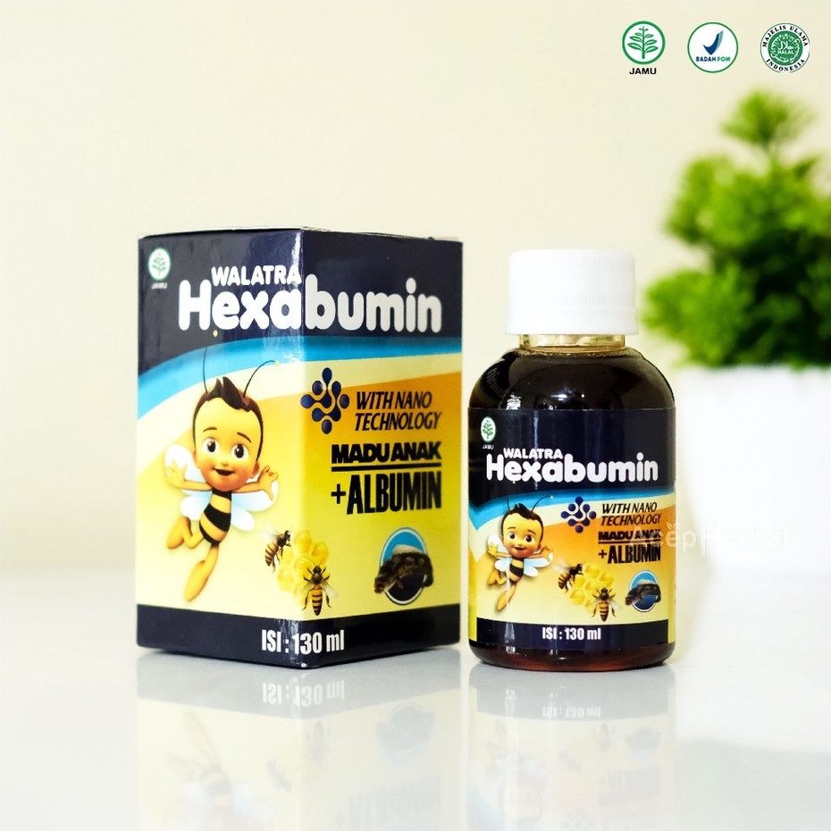 Hexabumin Anak Original - Hexabumin Madu Anak - Madu Hexabumin Anak Original - Hexabumin Obat Batuk 