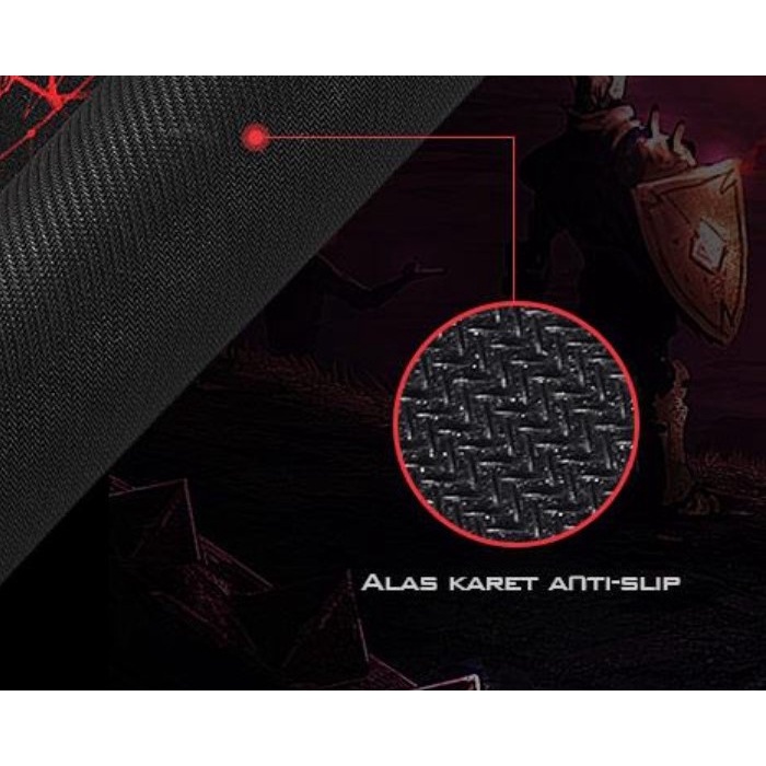 Gaming Mousepad GAMEN GP-L Anti Slip with Soft Surface - Black