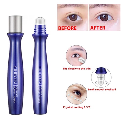 [READY JKT] Cindynal Eye Cream Bright Hyaluronic Eyes Roll On Mata Panda Mengencangkan Anti Keriput