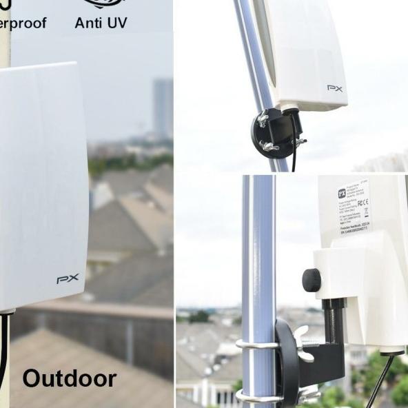 antena tv digital PX DA-5200 indoor outdoor smart antena luar dalam
