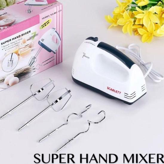SCARLETT HAND MIXER Mixer Tangan Elektrik HE-133