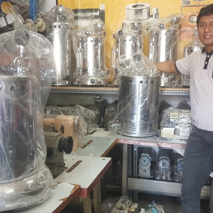 Setrika Uap/ Boiler Laundry Maomoto Kuat Murah