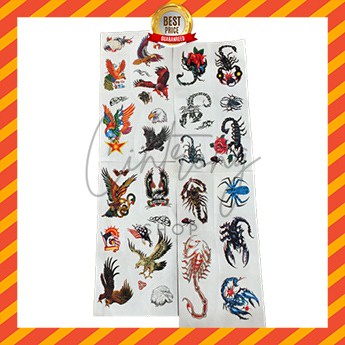 Tato Palsu Fake Tattoo 1 Pcs Best Buy/ Tato Kerik